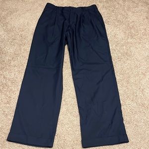 Men's Nike Dri-Fit Pleated Golf Pants, Navy, Size 32/32 391965-414